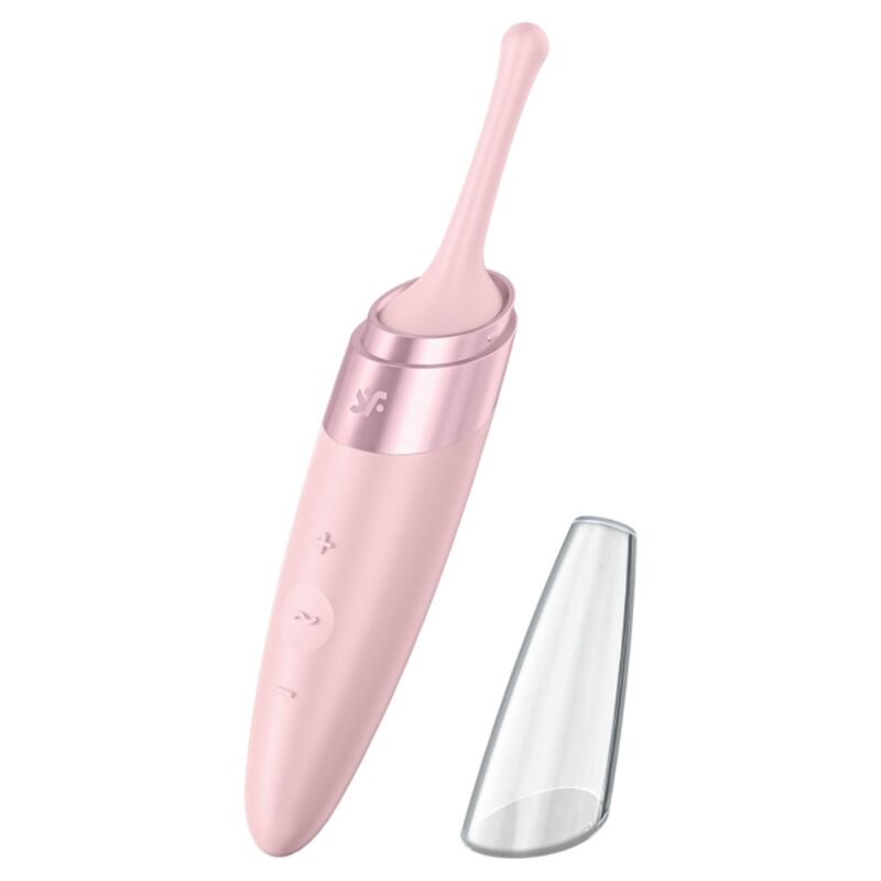 SATISFYER - TWIRLING DELIGHT ESTIMULADOR CLITORIS ROSA SATISFYER VIBRATOR