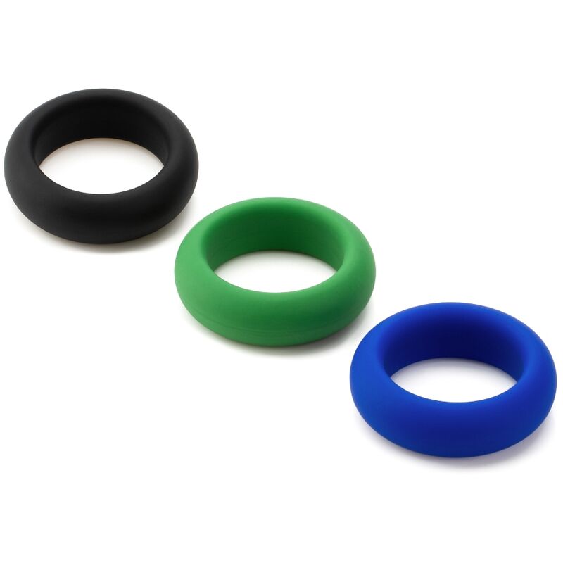 JE JOUE - SILICONE SET ANILLOS PENE DE SILICONA JE JOUE