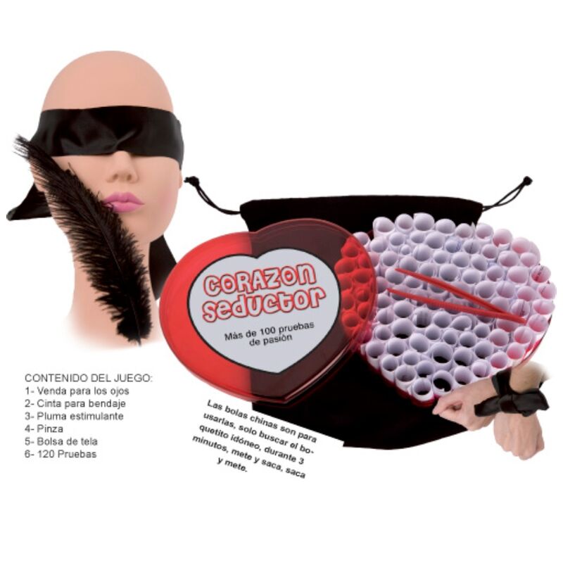 DIABLO PICANTE - JUEGO CORAZON SEDUCTOR DIABLO PICANTE