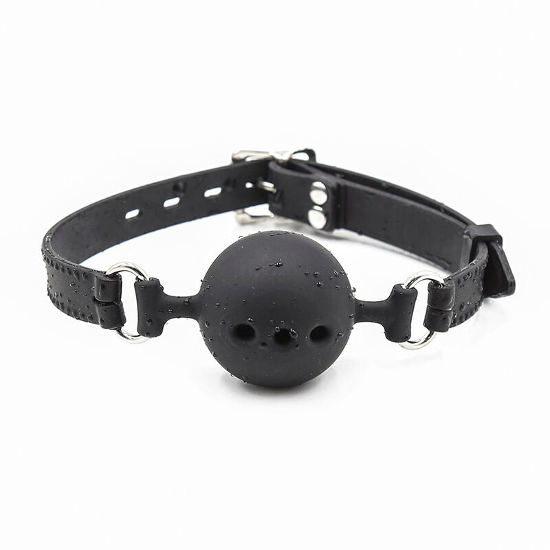 OHMAMA FETISH - MORDAZA BOLA TRANSPIRABLE SILICONA TALLA L OHMAMA FETISH