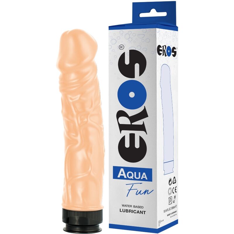 EROS - AQUA FUN DILDO CON LUBRICANTE BASE AGUA EROS TOY BOTTLES