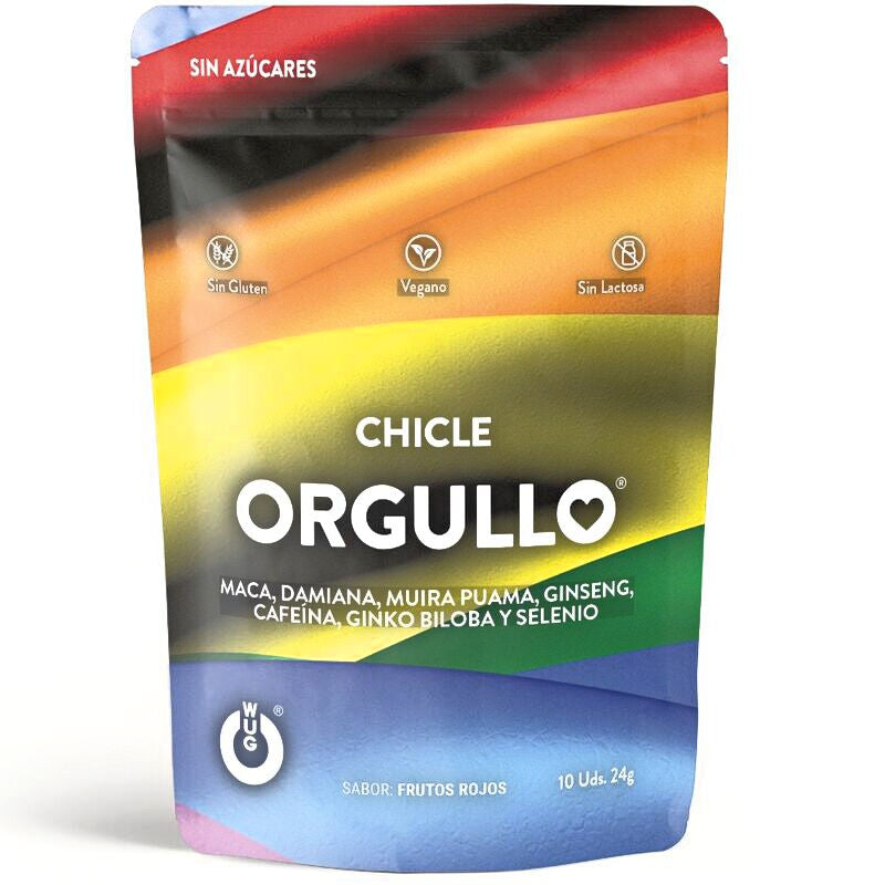 WUG SEX SENSE - ORGULLO CHICLE PRIDE LGBT 10 UNIDADES WUG SEX SENSE