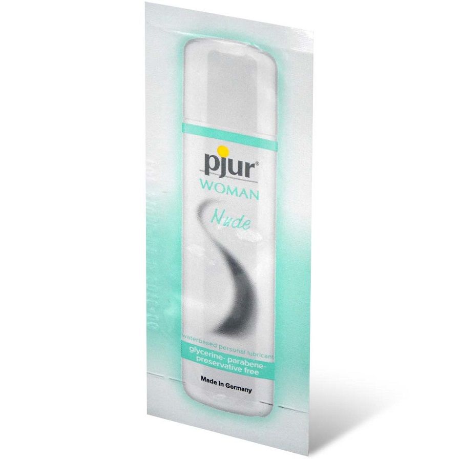 PJUR - WOMAN NUDE LUBRICANTE BASE AGUA 2 ML PJUR