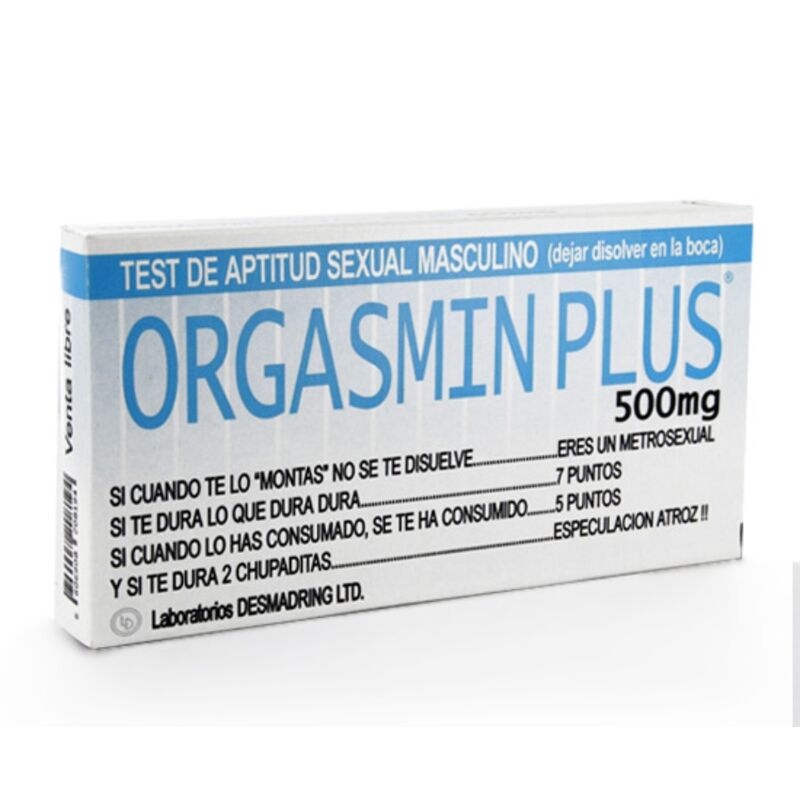 DIABLO GOLOSO - ORGASMIN PLUS CAJA DE CARAMELOS MASCULINO DIABLO GOLOSO