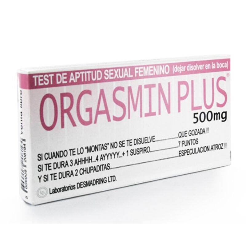 DIABLO GOLOSO - ORGASMIN PLUS CAJA DE CARAMELOS FEMENINO DIABLO GOLOSO