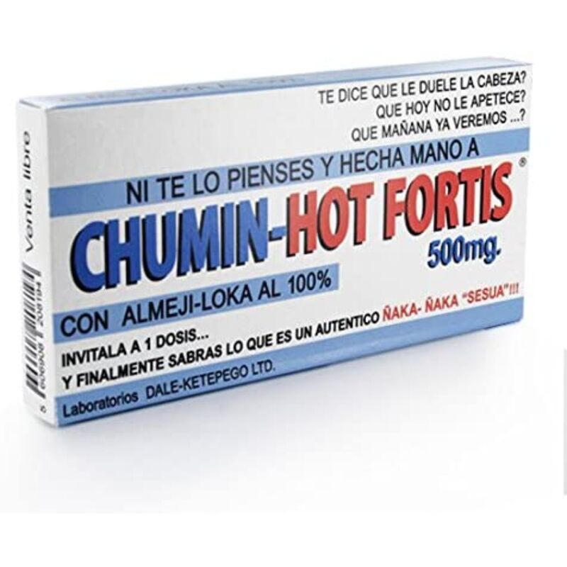 DIABLO GOLOSO - CAJA DE CARAMELOS CHUMIN-HOT FORTIS DIABLO GOLOSO
