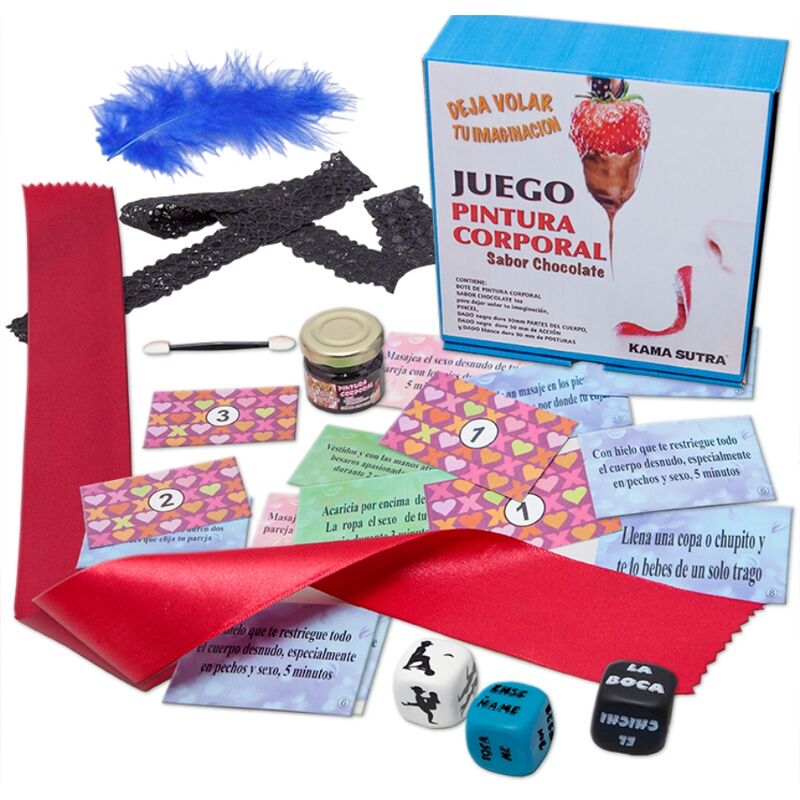 DIABLO PICANTE - JUEGO DE DADOS CON PINTURA CORPORAL DIABLO PICANTE