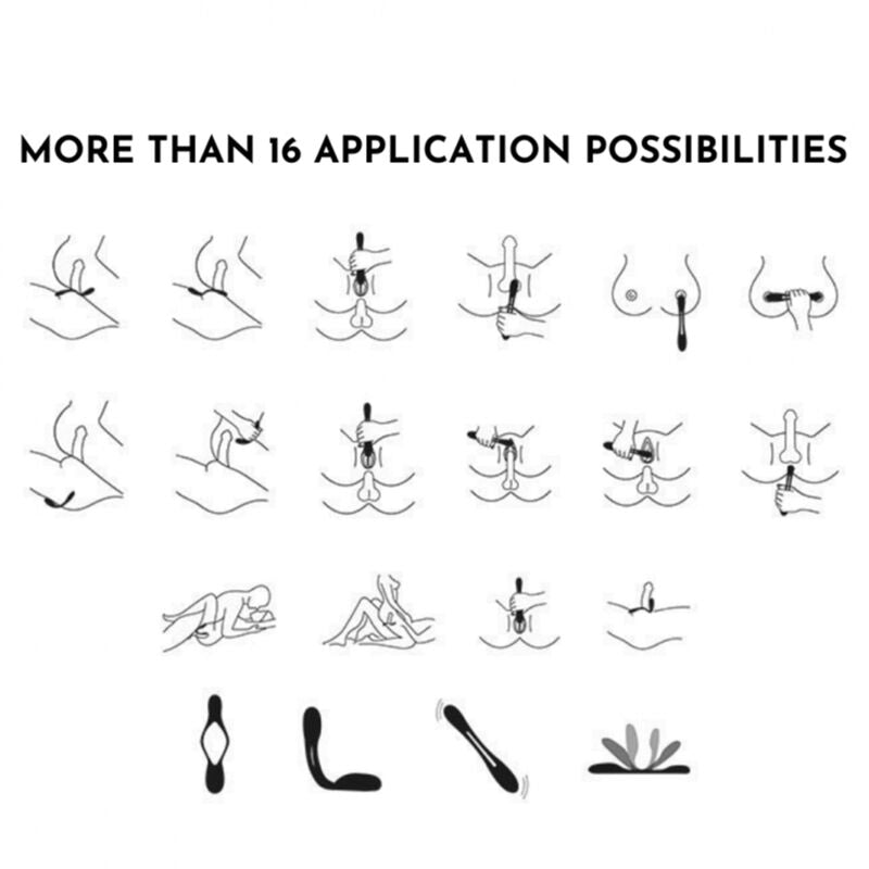 SATISFYER - ELASTIC JOY MULTI VIBRADOR ROJO SATISFYER VIBRATOR