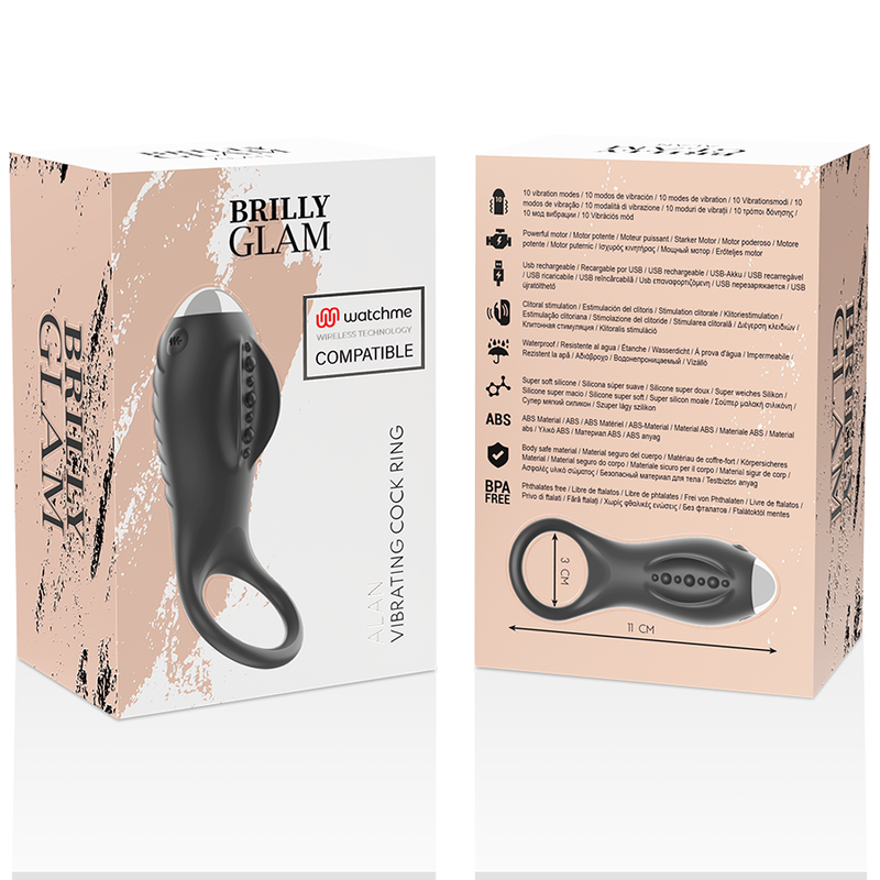 BRILLY GLAM - ALAN ANILLO COMPATIBLE CON WATCHME WIRELESS TECHNOLOGY BRILLY GLAM