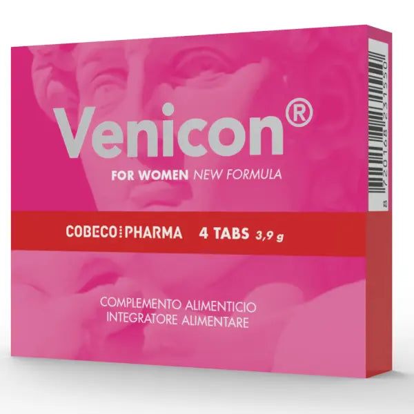 COBECO - VENICON SUPLEMENTO LIBIDO MUJER 4 CÁPSULAS COBECO PHARMA