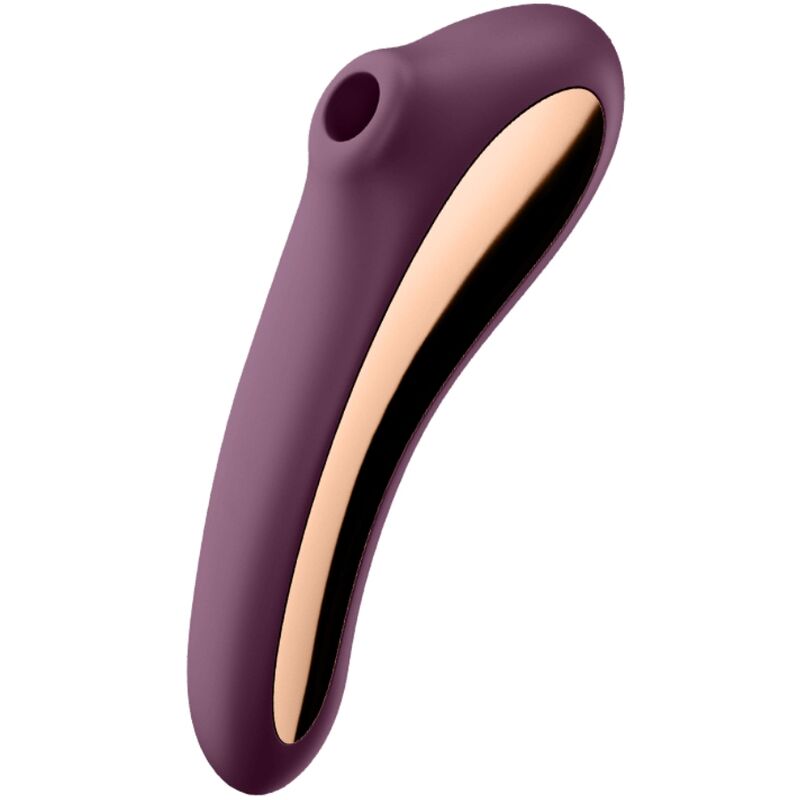 SATISFYER - DUAL KISS ESTIMULADOR CLITORIS PURPURA SATISFYER AIR PULSE