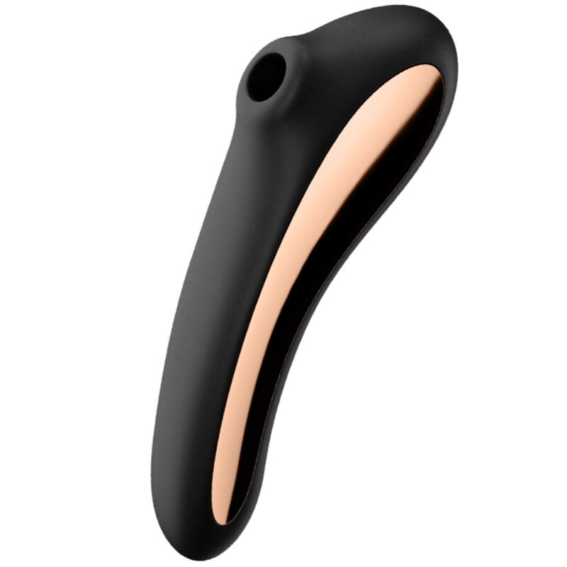 SATISFYER - DUAL KISS ESTIMULADOR CLITORIS NEGRO SATISFYER AIR PULSE