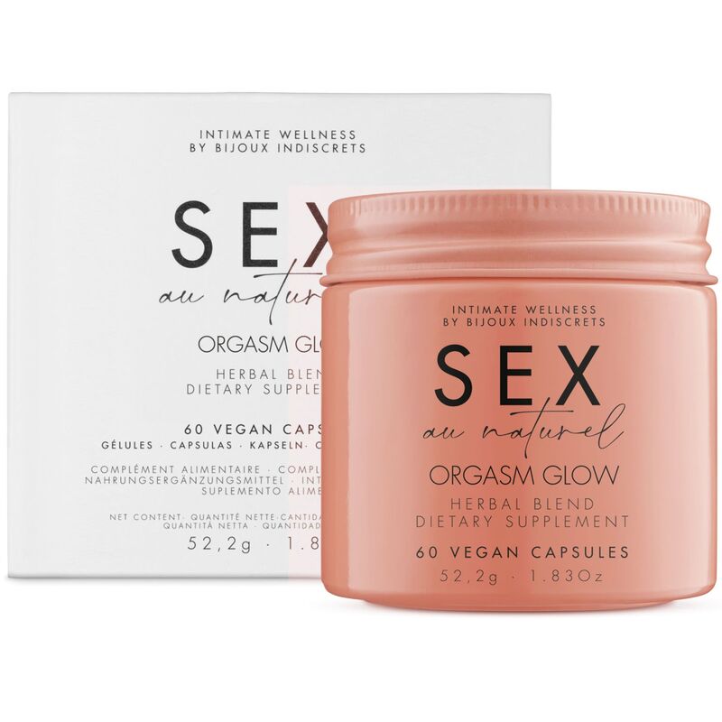 BIJOUX - ORGASM GLOW COMPLEMENTO ALIMENTICIO 60 CÁPSULAS BIJOUX AU NATUREL