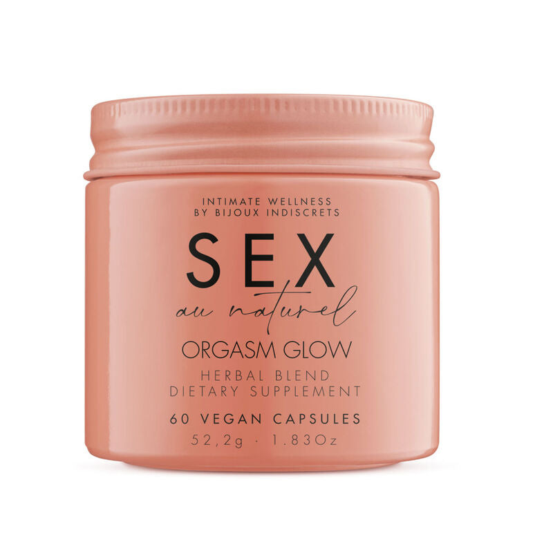 BIJOUX - ORGASM GLOW COMPLEMENTO ALIMENTICIO 60 CÁPSULAS BIJOUX AU NATUREL
