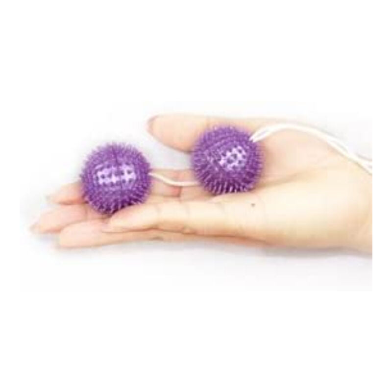 BAILE - A DEEPLY PLEASURE BOLAS TEXTURADAS MORADO 3.60 CM BAILE STIMULATING