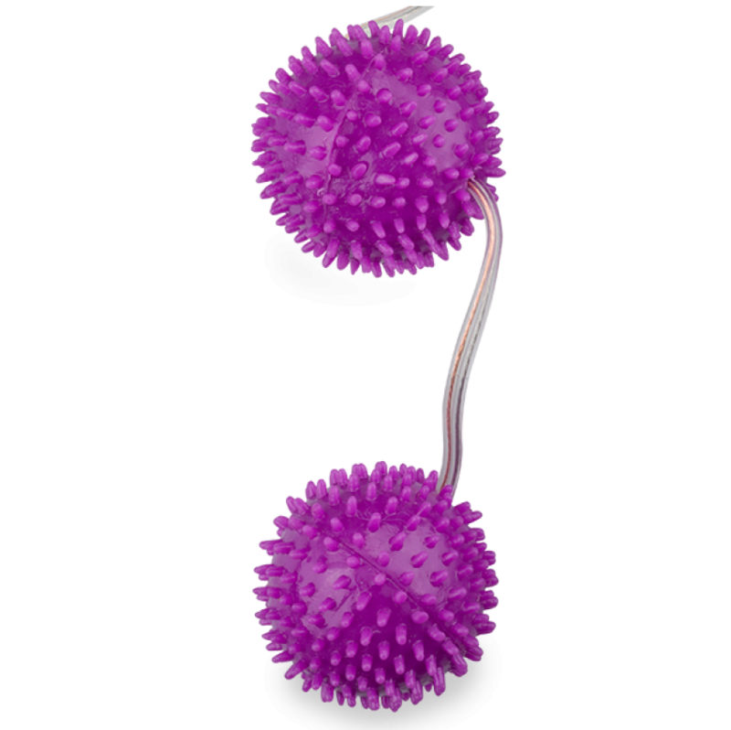 BAILE - A DEEPLY PLEASURE BOLAS TEXTURADAS MORADO 3.60 CM BAILE STIMULATING