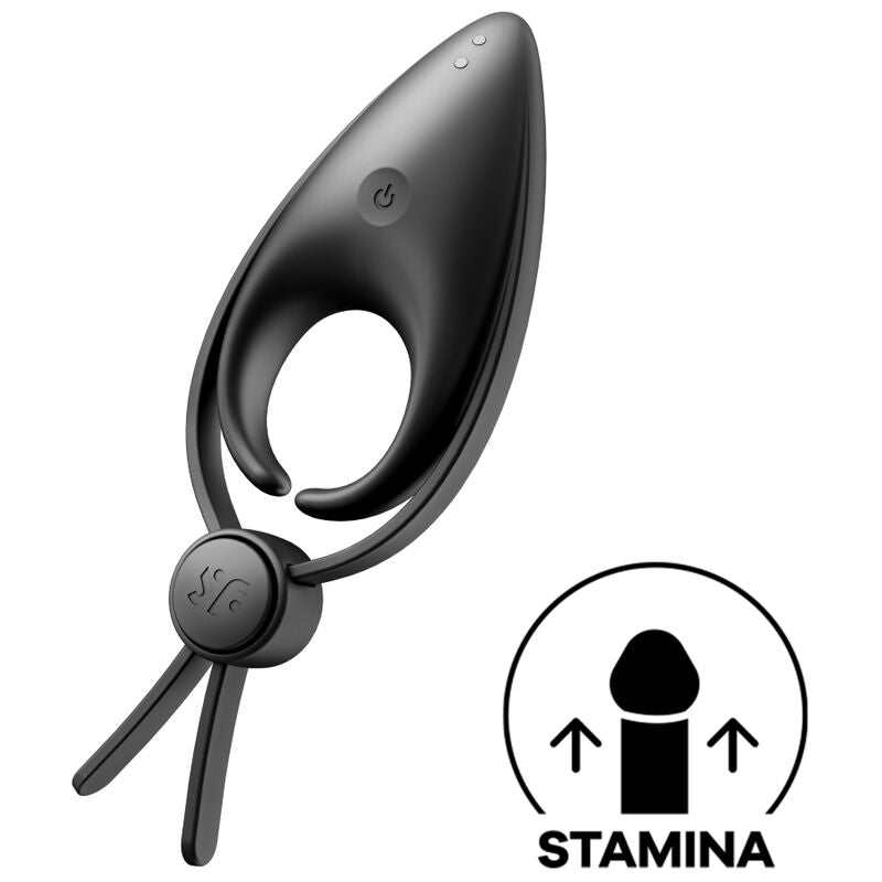 SATISFYER - SNIPER ANILLO VIBRADOR NEGRO SATISFYER RING