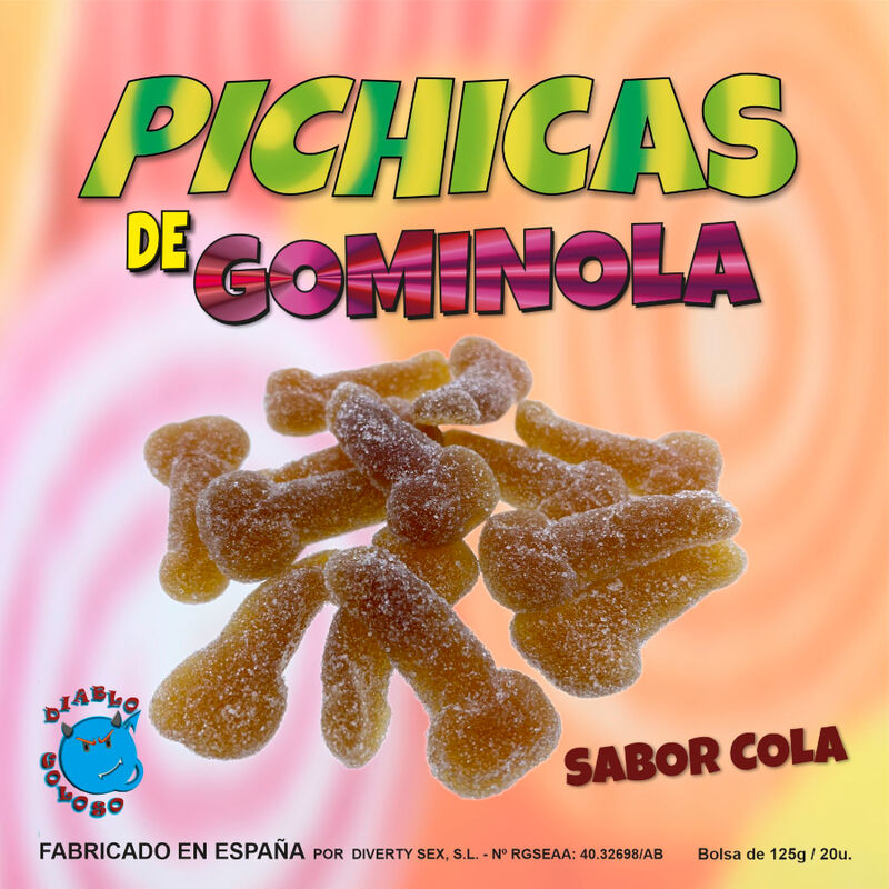 DIABLO GOLOSO - PICHITAS DE GOMINOLA COLA DIABLO GOLOSO