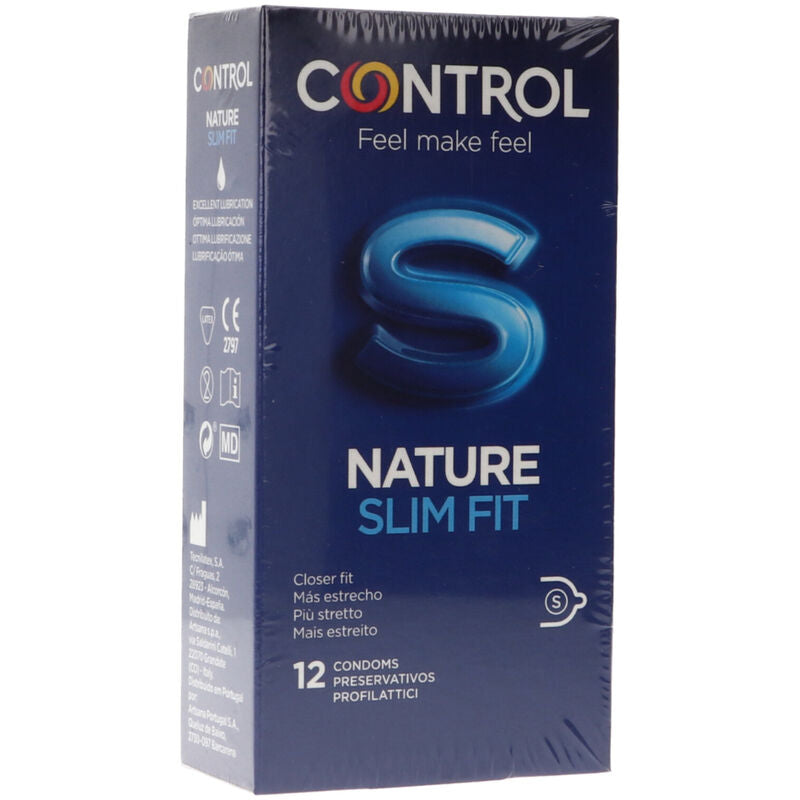 CONTROL - NATURE SLIM FIT 12 UNIDADES CONTROL CONDOMS