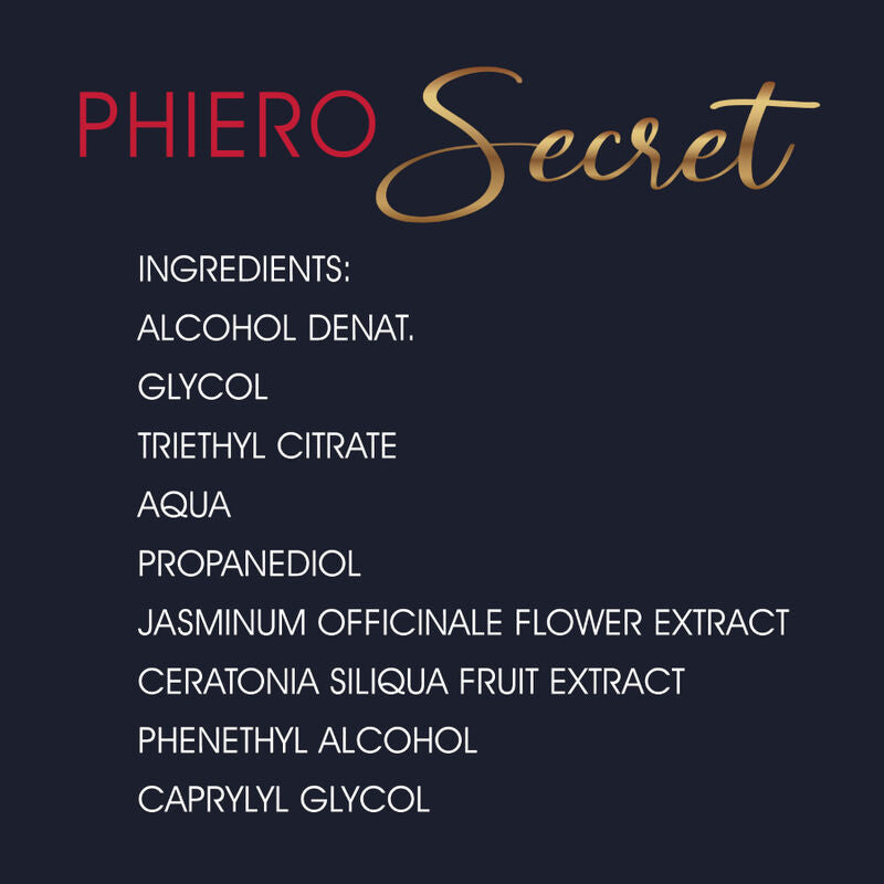 500 COSMETICS - PHIERO SECRET CONCENTRADO NATURAL HORMONAS INODORO 15 ML 500COSMETICS