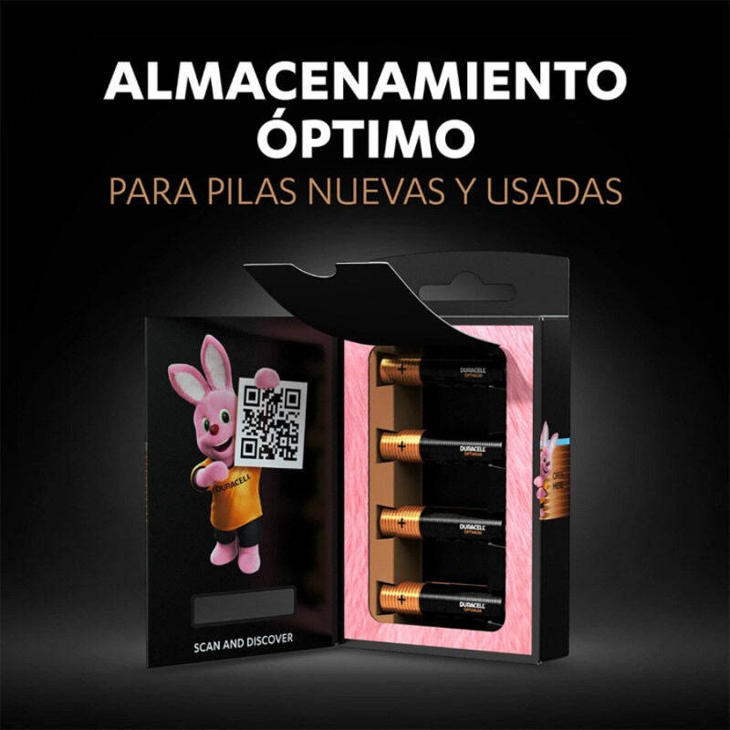 DURACELL - OPTIMUM 200 PILA ALCALINA AAA LR03 BLISTER*4 DURACELL