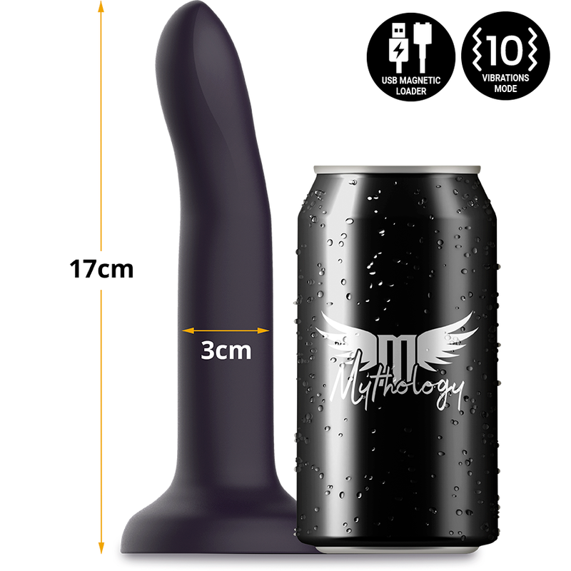 MYTHOLOGY - DUMAN MYSTIC DILDO M - VIBRADOR COMPATIBLE CON WATCHME WIRELESS TECHNOLOGY MYTHOLOGY FANTASY DILDO