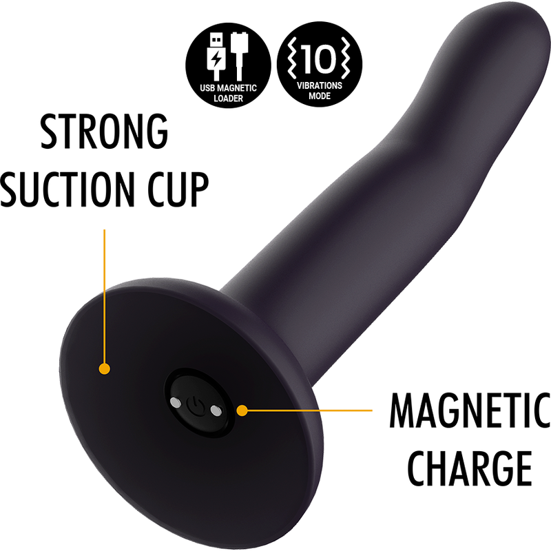 MYTHOLOGY - DUMAN MYSTIC DILDO L - VIBRADOR COMPATIBLE CON WATCHME WIRELESS TECHNOLOGY MYTHOLOGY FANTASY DILDO