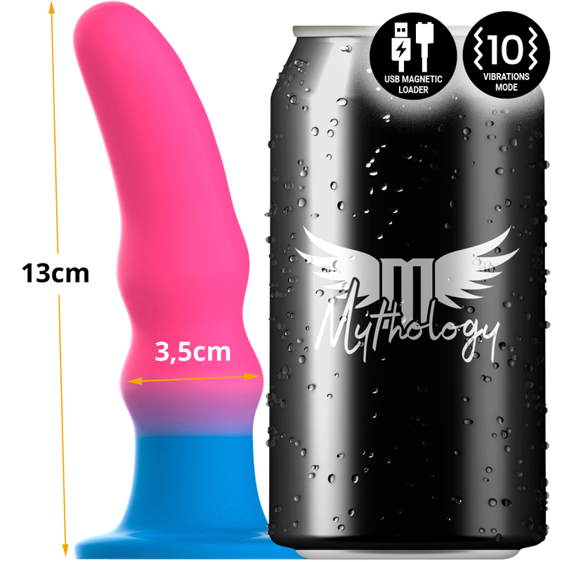 MYTHOLOGY - KUNO UTOPIA DILDO S - VIBRADOR COMPATIBLE CON WATCHME WIRELESS TECHNOLOGY MYTHOLOGY FANTASY DILDO