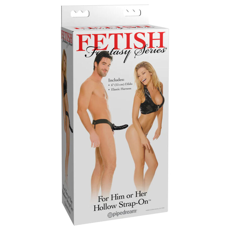 FETISH FANTASY SERIES - ARNES HUECO AJUSTABLE NEGRO 15 CM FETISH FANTASY SERIES