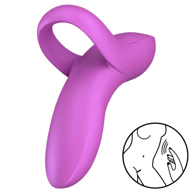 SATISFYER - BOLD LOVER DEDAL VIBRADOR BLANCO SATISFYER VIBRATOR