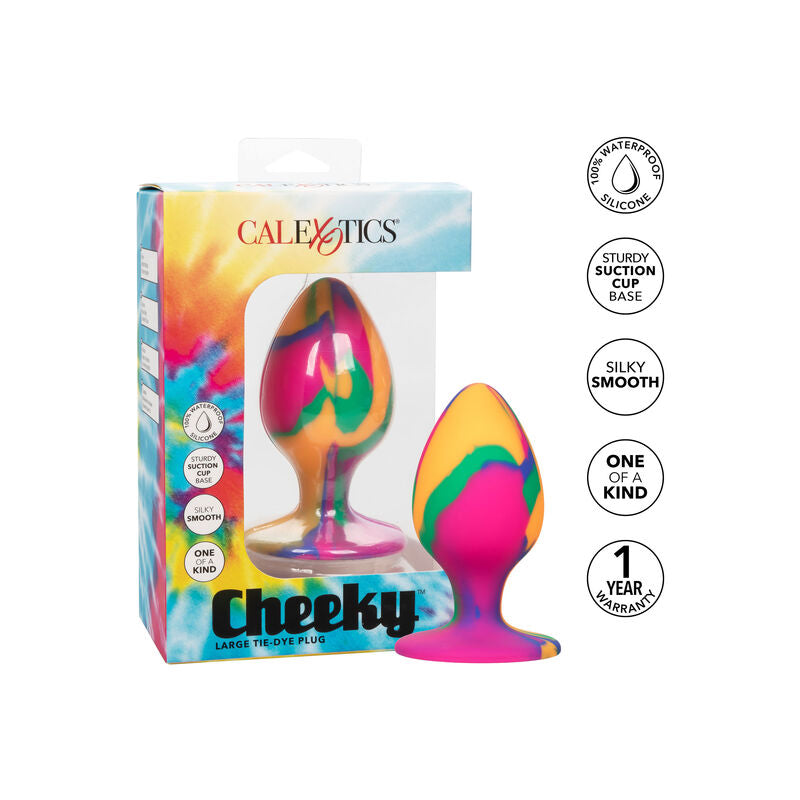 CALEXOTICS - CHEEKY LARGE TIE-DYE PLUG ANAL CALEXOTICS