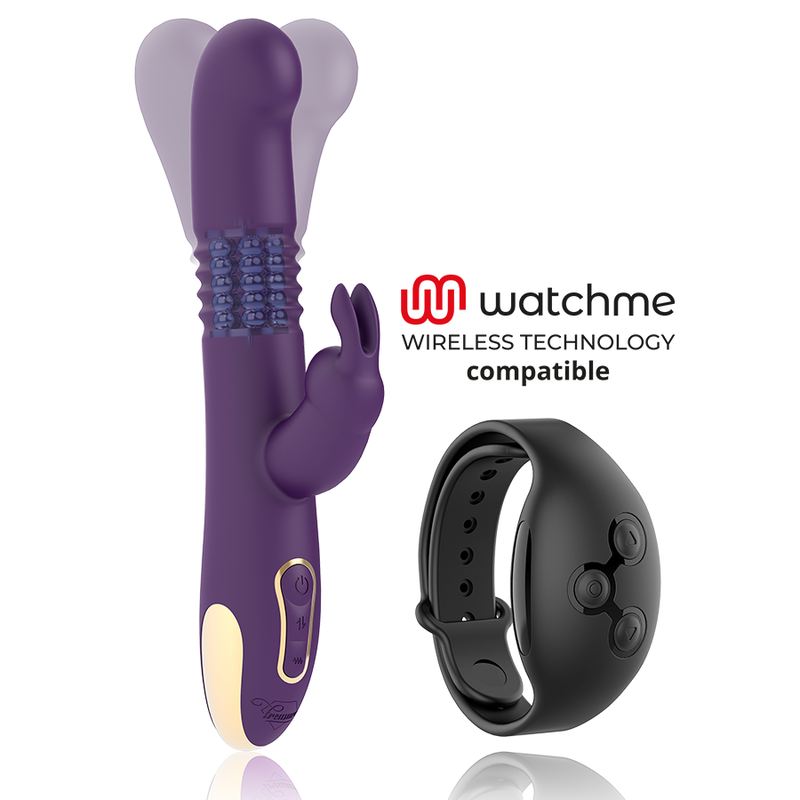 TREASURE - BASTIAN RABBIT UP & DOWN, ROTATOR & VIBRATOR COMPATIBLE CON WATCHME WIRELESS TECHNOLOGY TREASURE