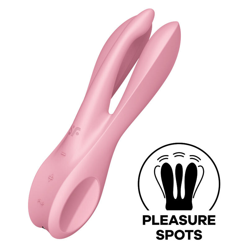 SATISFYER - THREESOME 1 VIBRADOR AZUL SATISFYER VIBRATOR