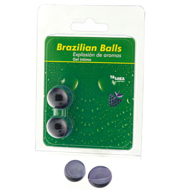 TALOKA - BRAZILIAN BALLS GEL ÍNTIMO FRUTAS DEL BOSQUE 2 BOLAS TALOKA