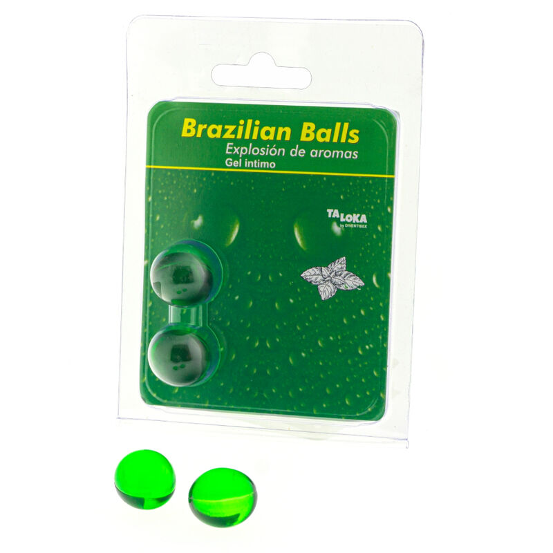 TALOKA - BRAZILIAN BALLS GEL ÍNTIMO MENTA 2 BOLAS TALOKA