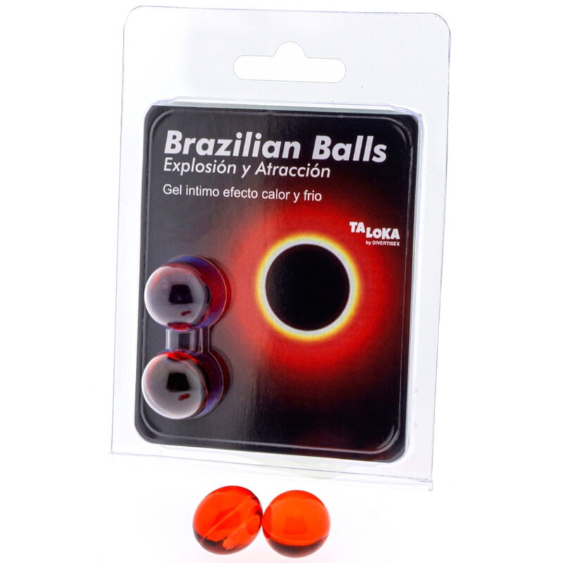 TALOKA - BRAZILIAN BALLS GEL EXCITANTE EFECTO CALOR Y FRÍO 2 BOLAS TALOKA