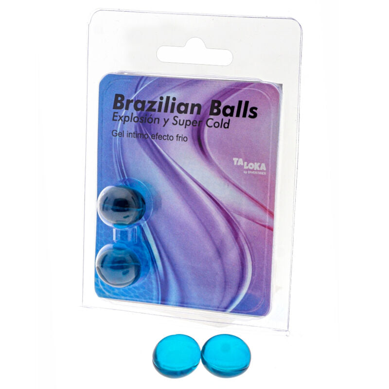 TALOKA - BRAZILIAN BALLS GEL EXCITANTE EFECTO FRÍO 2 BOLAS TALOKA