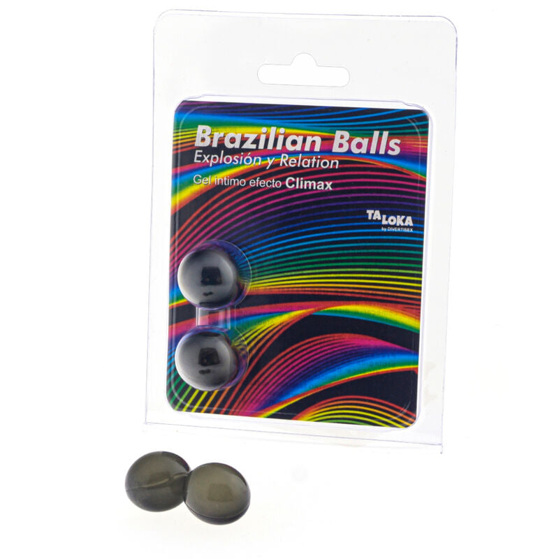 TALOKA - BRAZILIAN BALLS GEL EXCITANTE EFECTO CLIMAX 2 BOLAS TALOKA