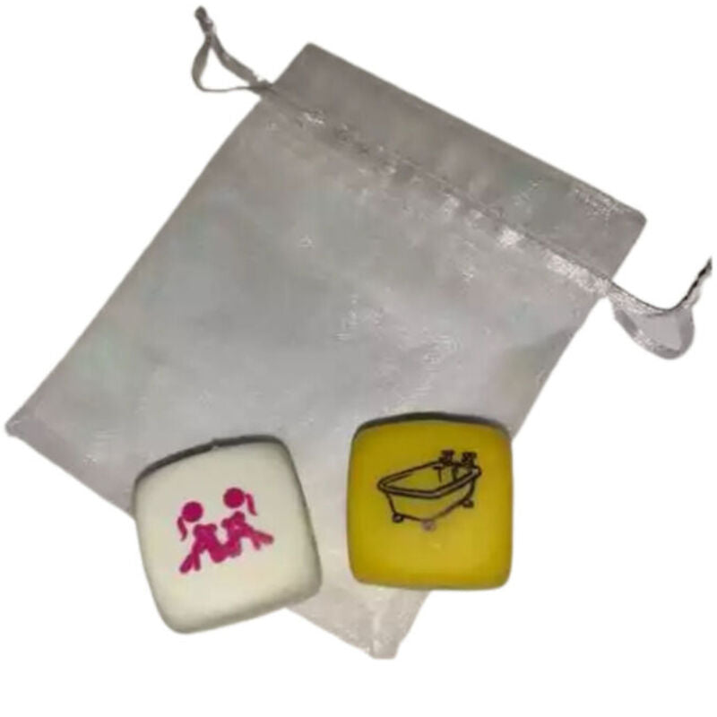 DIABLO PICANTE - 2 DADOS KAMASUTRA CHICAS POSTURA + LUGAR DIABLO PICANTE