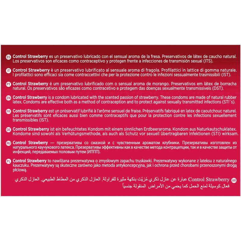 CONTROL - ADAPTA FRESA PRESERVATIVOS 144 UNIDADES CONTROL CONDOMS