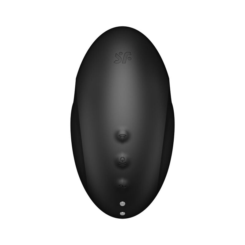 SATISFYER - VULVA LOVER 3 ESTIMULADOR Y VIBRADOR NEGRO SATISFYER AIR PULSE