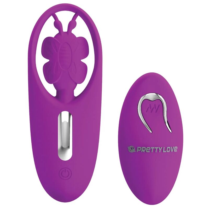 PRETTY LOVE - DANCING BUTTERFLY ESTIMULADOR PARA BRAGUITA CON CONTROL REMOTO LILA PRETTY LOVE SMART