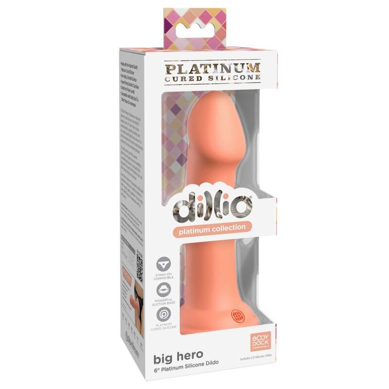 DILLIO - BIG HERO 15,24 CM NARANJA DILLIO
