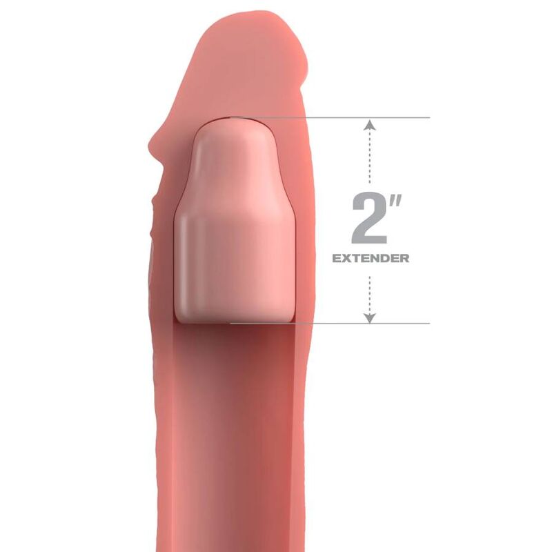 FANTASY X- TENSIONS - PIPEDREAMS SLEEVE 20,32 CM + 5,00 CM INCH PLUG SKIN FANTASY X-TENSIONS