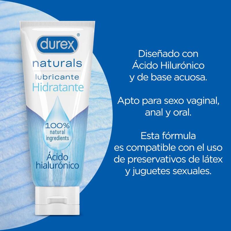 DUREX - NATURALS LUBRICANTE HIDRATANTE 100 ML DUREX LUBES