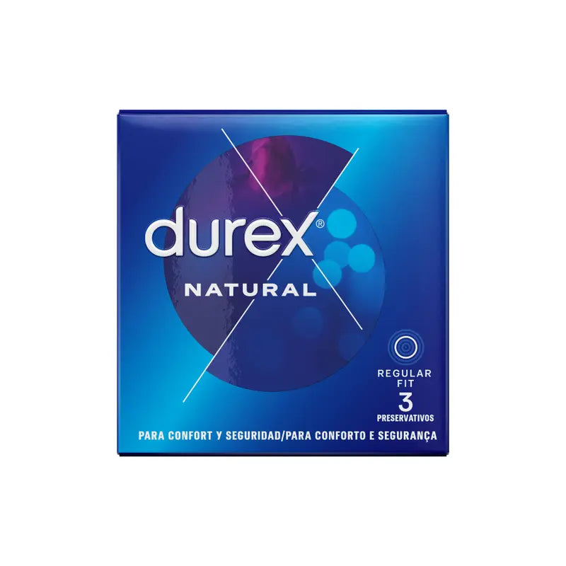 DUREX - NATURAL CLASSIC 3 UNIDADES DUREX CONDOMS