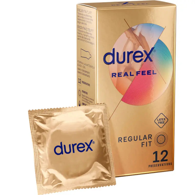 DUREX - REAL FEEL 12 UNIDADES DUREX CONDOMS