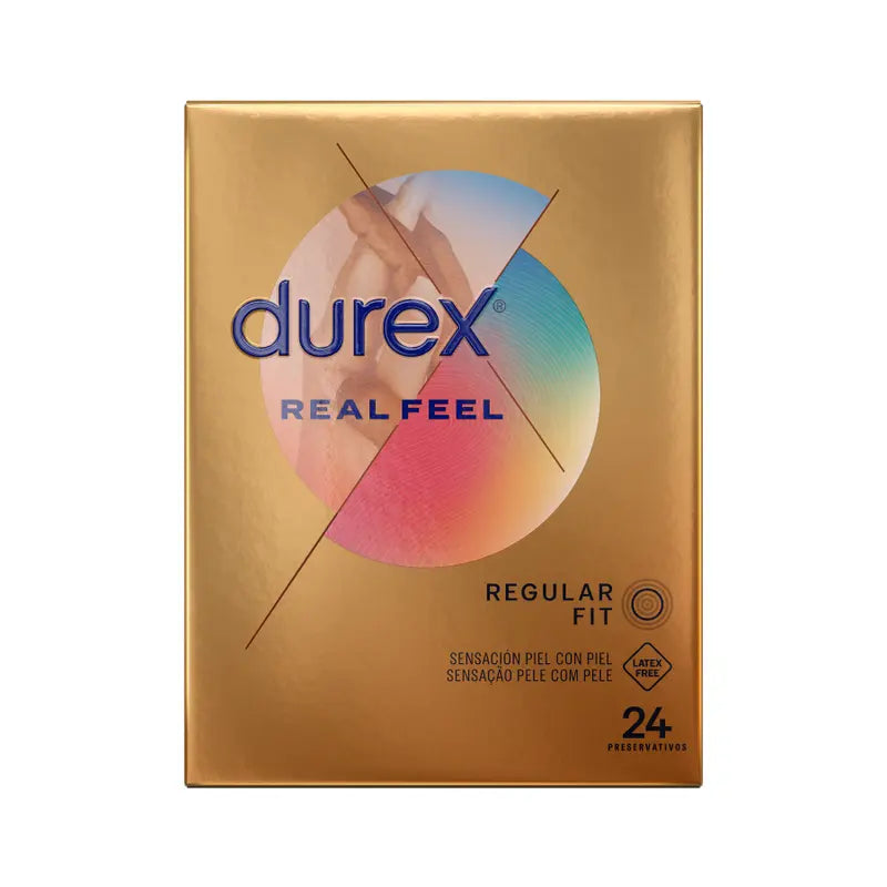DUREX - REAL FEEL 24 UNIDADES DUREX CONDOMS