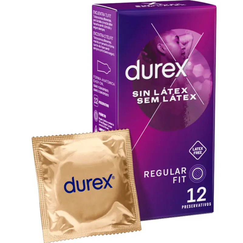DUREX - PRESERVATIVOS SIN LATEX 12 UNIDADES DUREX CONDOMS