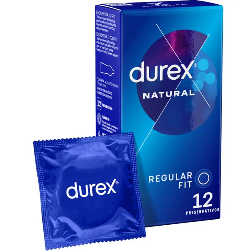 DUREX - NATURAL PLUS 12 UNIDADES DUREX CONDOMS